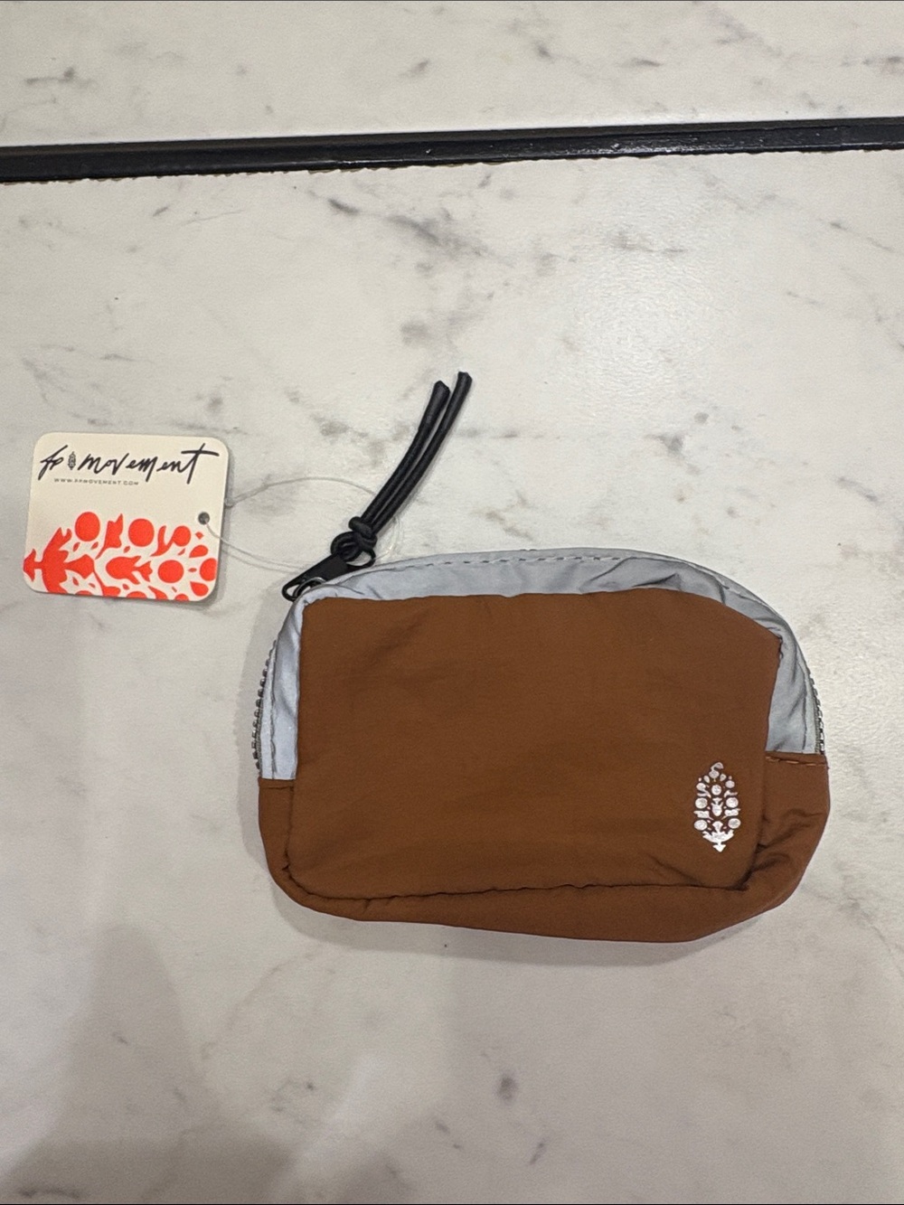 FP Movement by Free People Run About Pouch in Chestnut NWT
